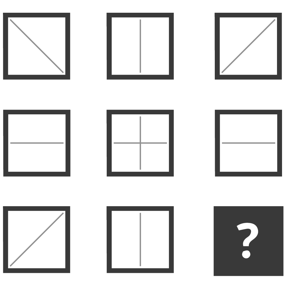 Choose the missing shape.