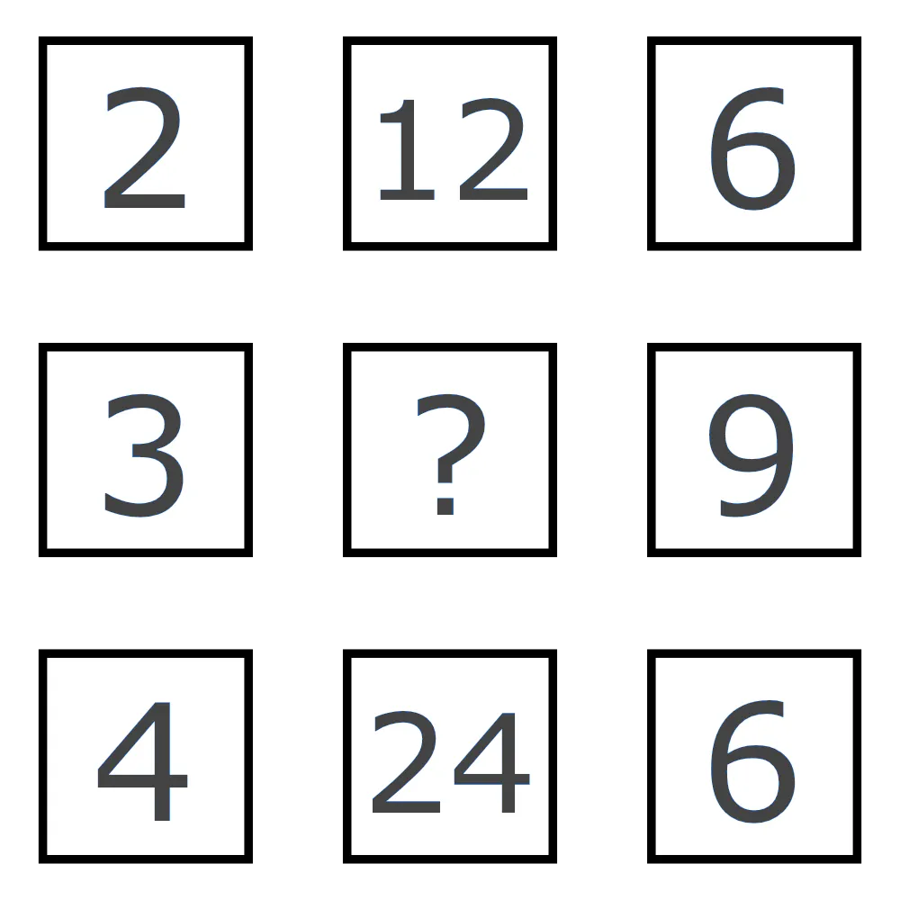 Choose the missing shape.