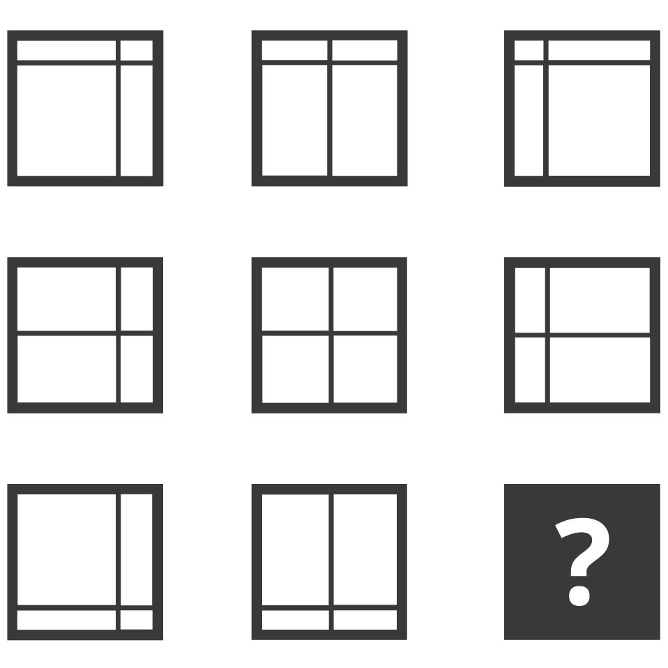 Choose the missing shape.