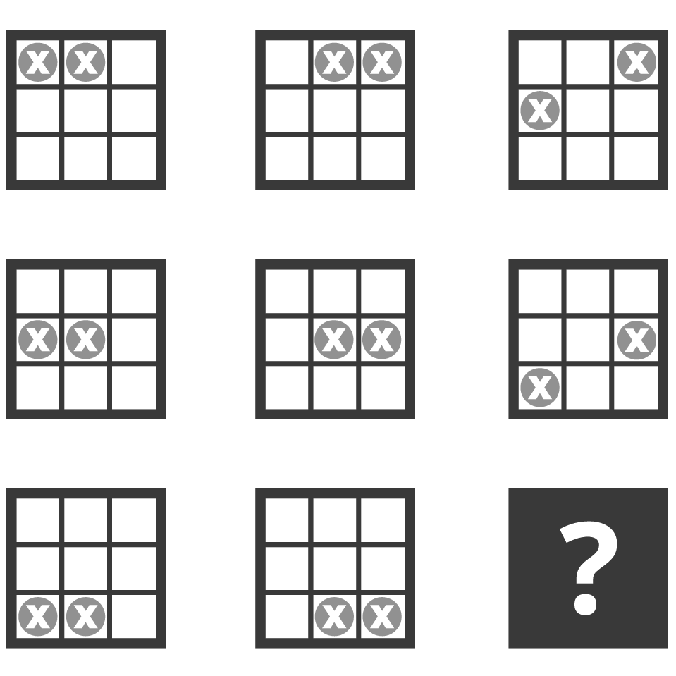 Choose the missing shape.