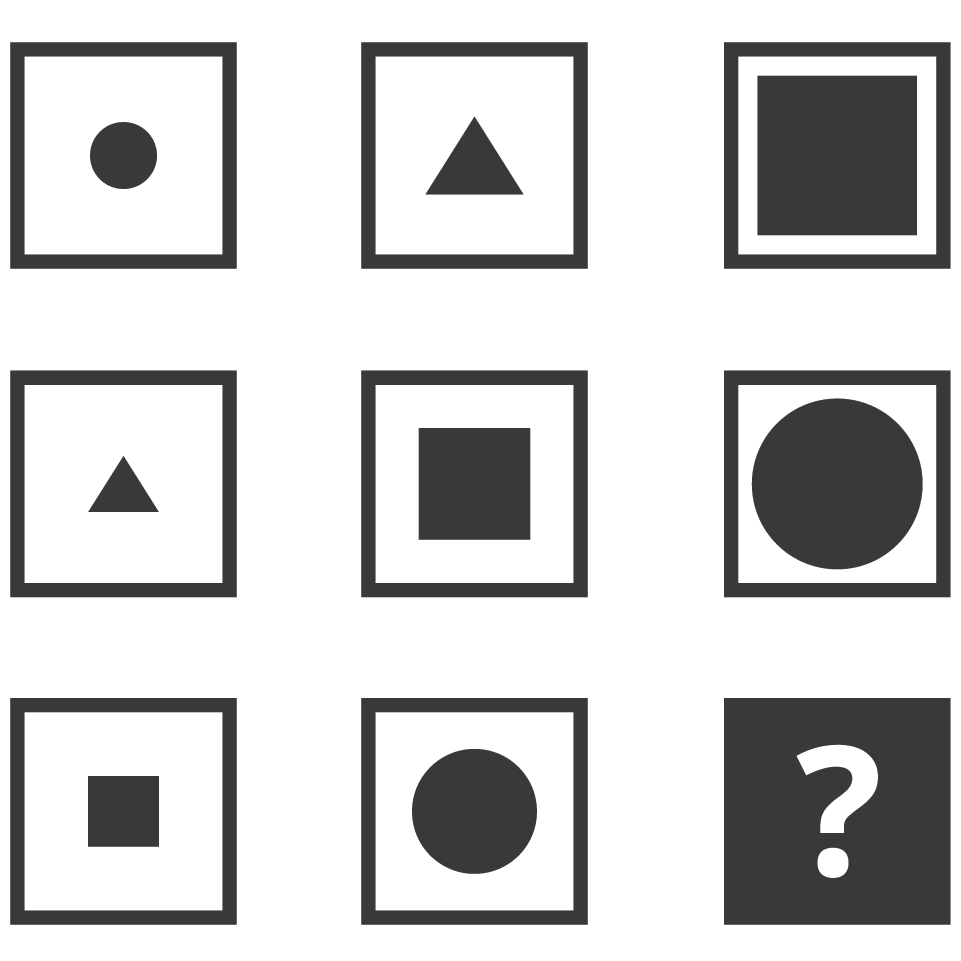 Choose the missing shape.